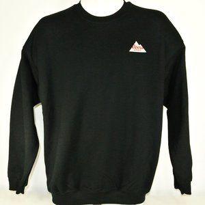 COORS LIGHT Beer Employee Uniform Black Sweatshirt NWT Size XL